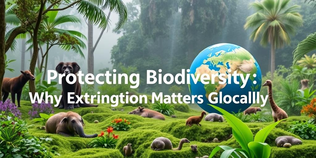 Protecting Biodiversity: Why Extinction Matters Globally