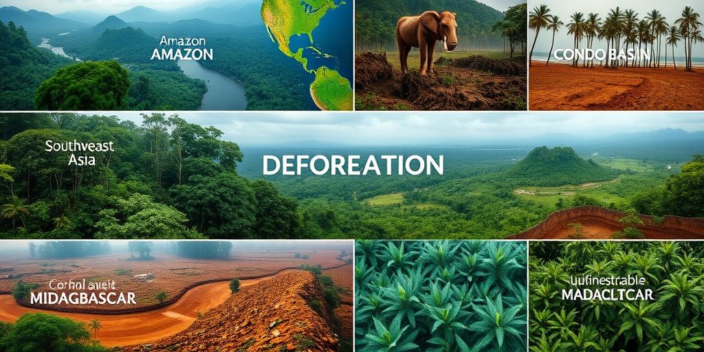 Deforestation Hotspots and Conservation Efforts