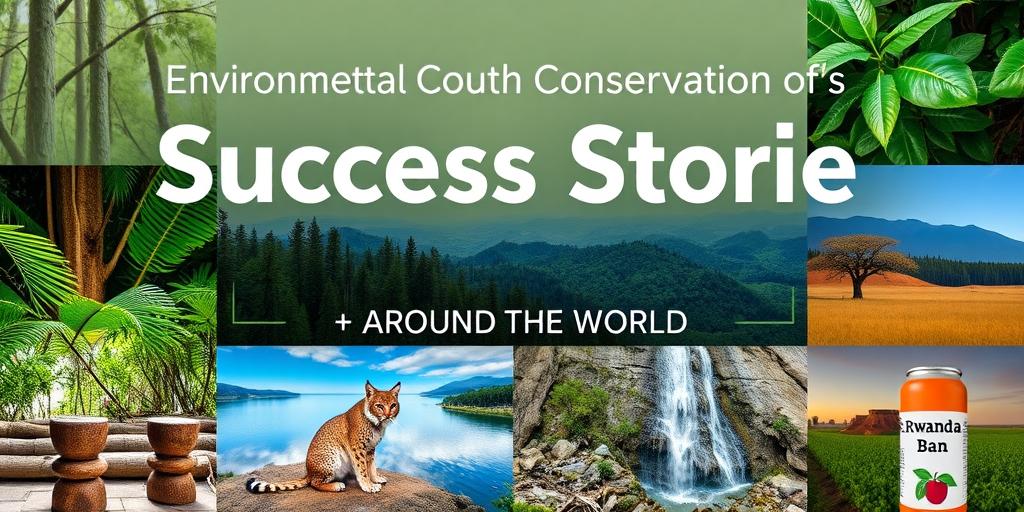 Success Stories in Environmental Conservation from Around the World